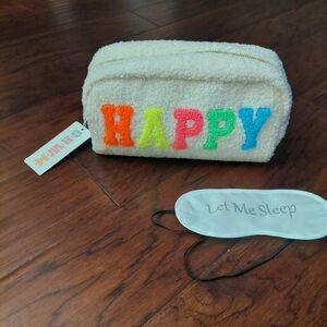 Get Ready With Me Makeup Bag And Sleep Mask